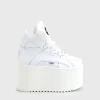 Women BUFFALO Classics^Rising Towers High Nappa Leather