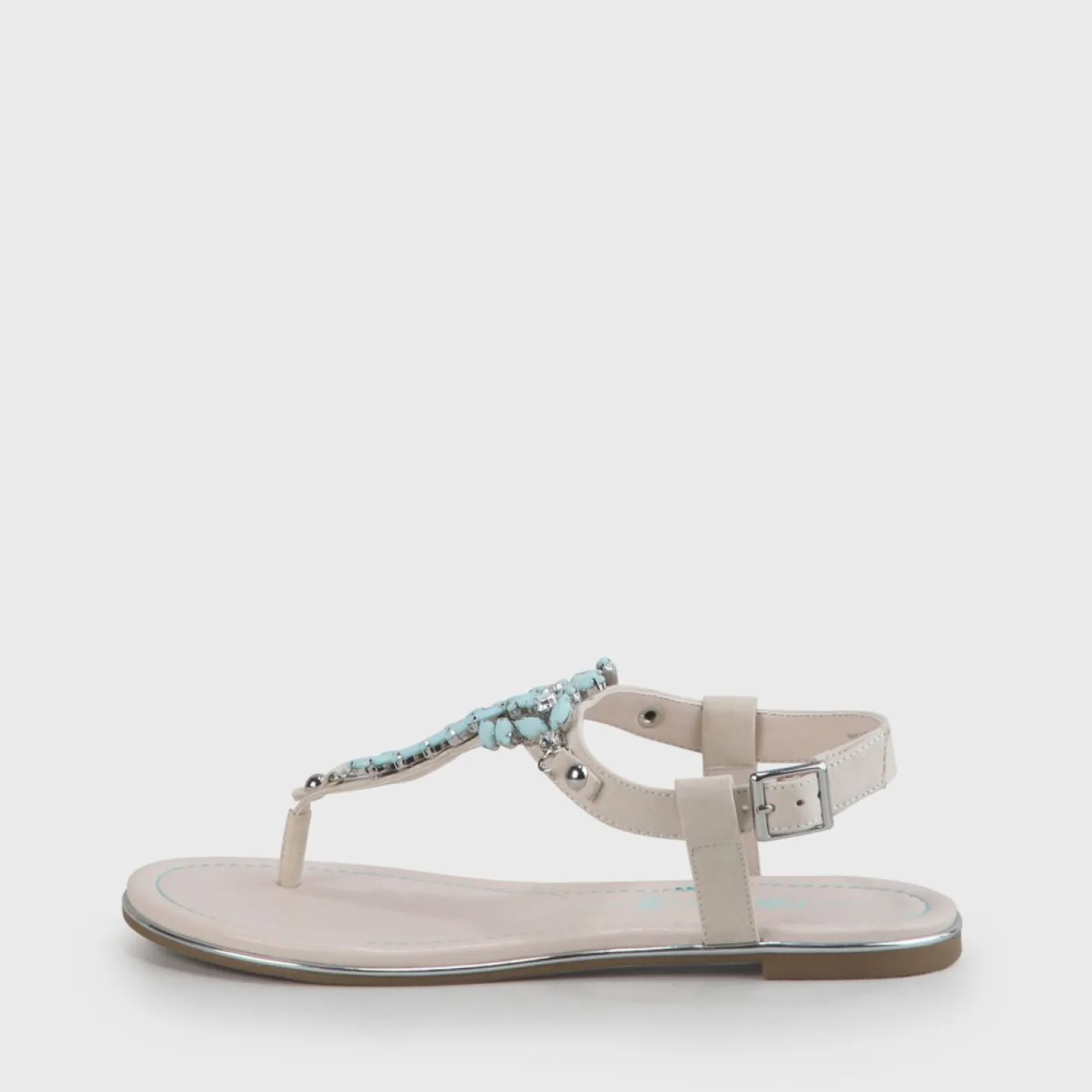 rosalie_vegan_flat_sandals_suede_look_0.webp Women BUFFALO Vegan Shoes^Rosalie Vegan Flat Sandals Suede Look