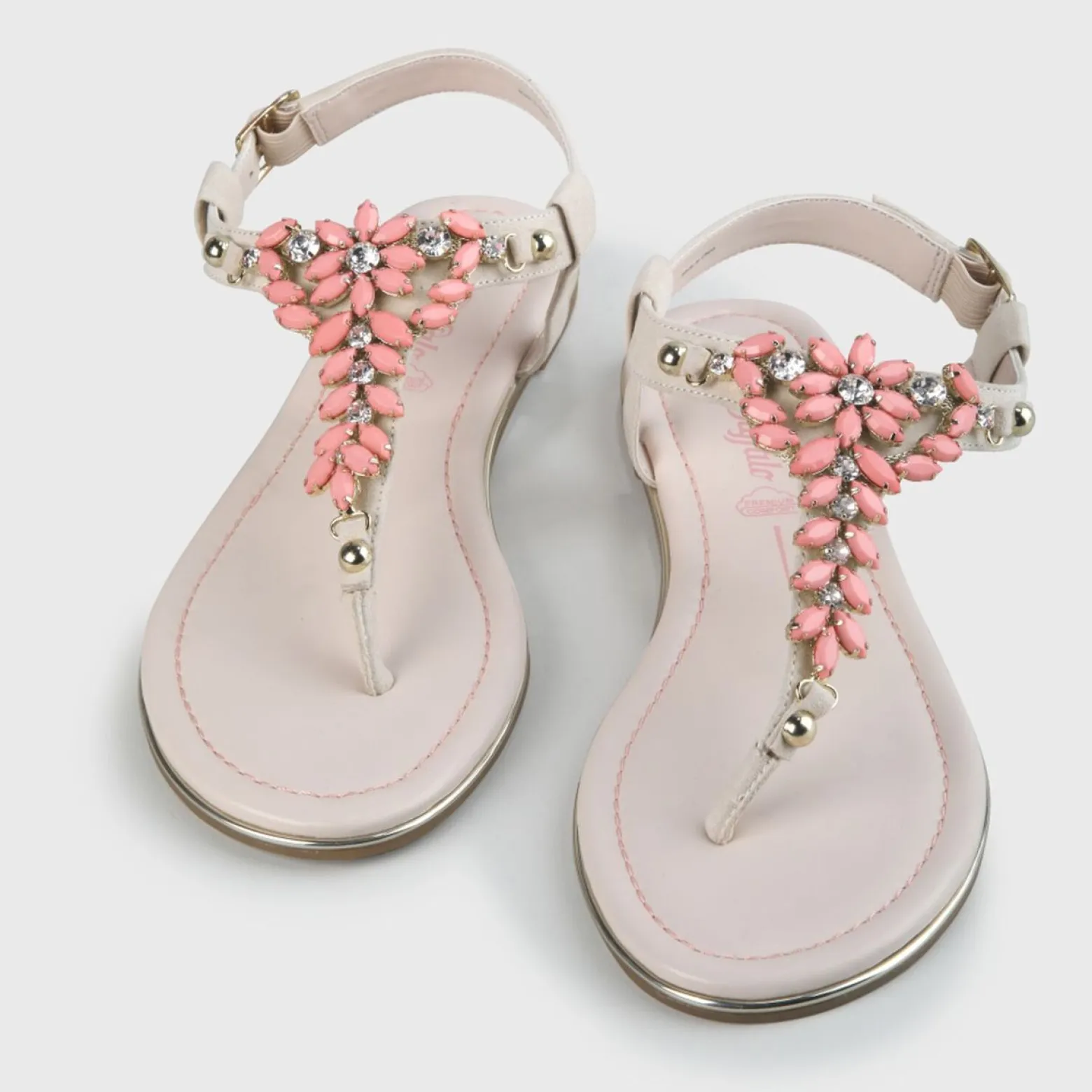 rosalie_vegan_flat_sandals_suede_look_2-1.webp Women BUFFALO Vegan Shoes^Rosalie Vegan Flat Sandals Suede Look