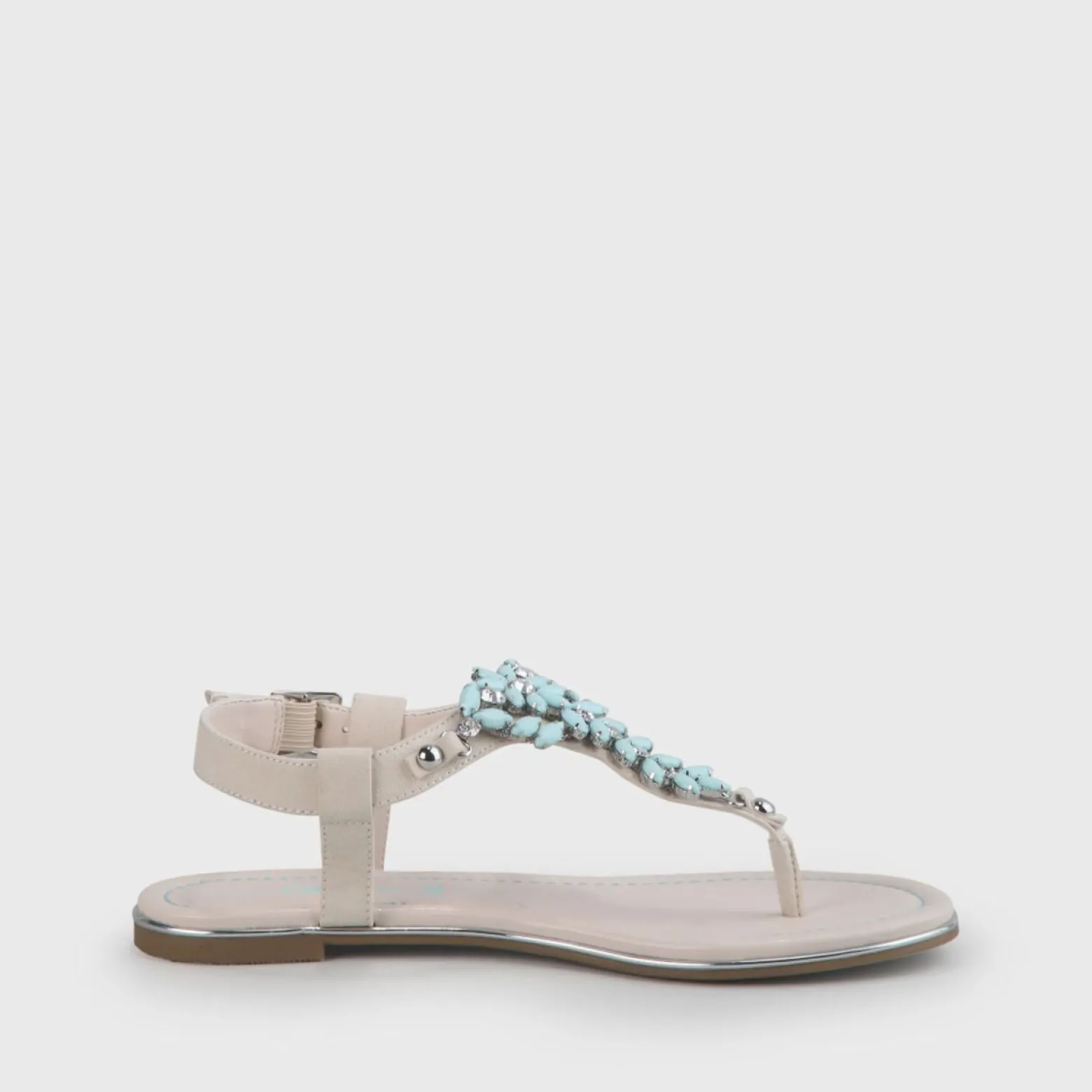 rosalie_vegan_flat_sandals_suede_look_5.webp Women BUFFALO Vegan Shoes^Rosalie Vegan Flat Sandals Suede Look