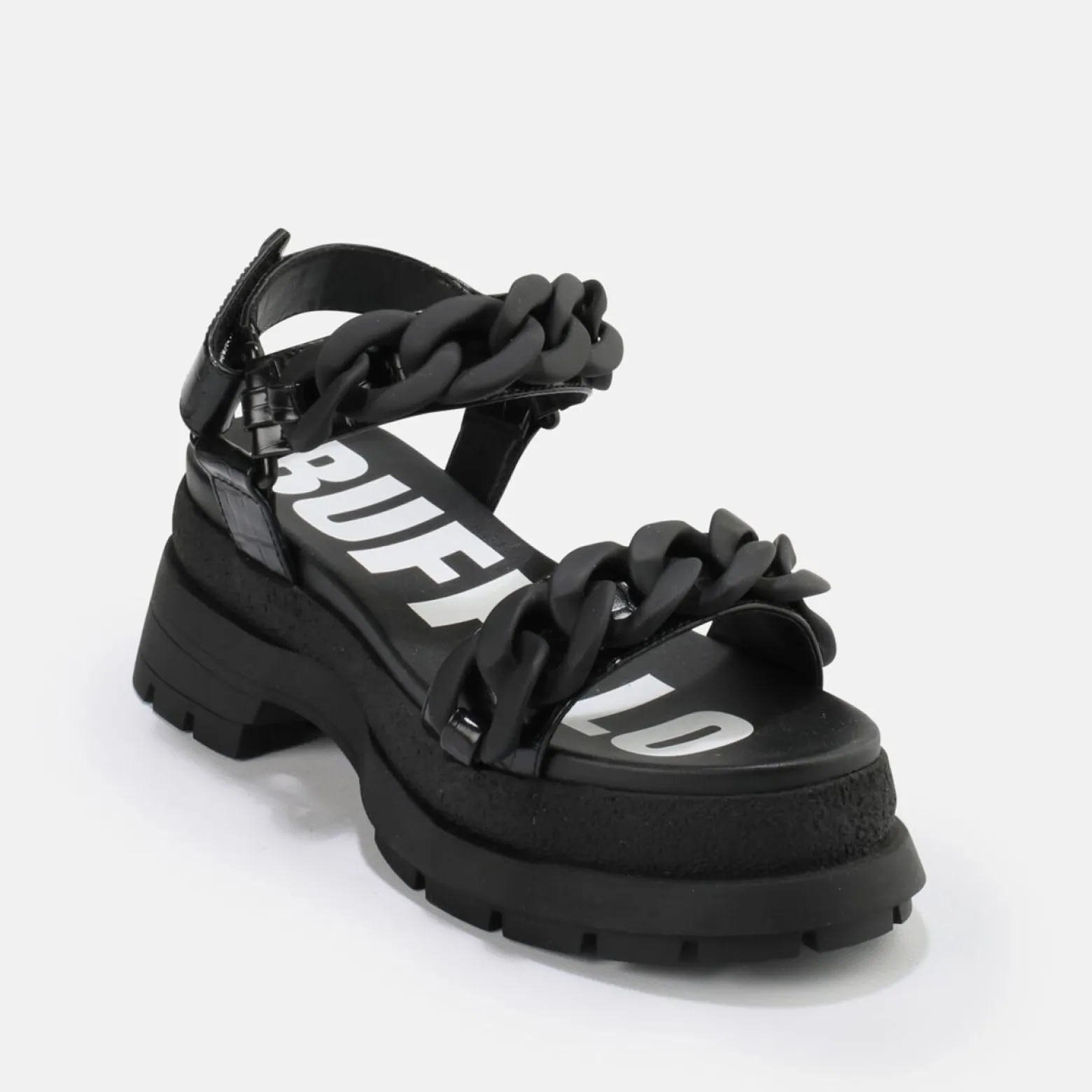 rude_chain_platform_sandal_vegan_1.webp Women BUFFALO Vegan Shoes^Rude Chain Platform Sandal Vegan