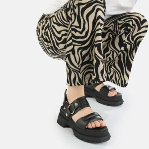 Women BUFFALO Vegan Shoes^Rude Ring Platform Sandal Vegan