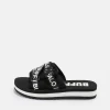 Women BUFFALO Vegan Shoes^Sage Slide Platform Sandals Vegan