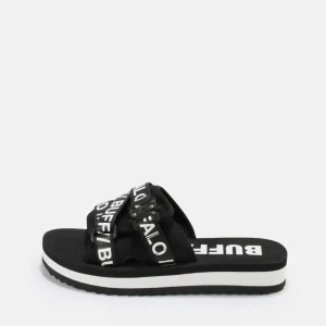 Women BUFFALO Vegan Shoes^Sage Slide Platform Sandals Vegan
