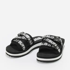 Women BUFFALO Vegan Shoes^Sage Slide Platform Sandals Vegan