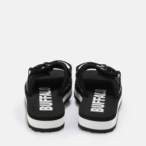 Women BUFFALO Vegan Shoes^Sage Slide Platform Sandals Vegan