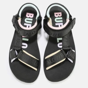 Women BUFFALO Vegan Shoes^Sage Track Platform Sandals Vegan