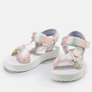 Women BUFFALO Vegan Shoes^Sage Track Platform Sandals Vegan
