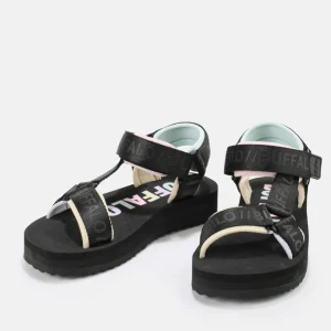 Women BUFFALO Vegan Shoes^Sage Track Platform Sandals Vegan