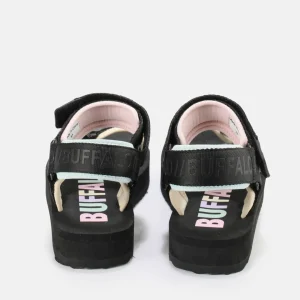Women BUFFALO Vegan Shoes^Sage Track Platform Sandals Vegan