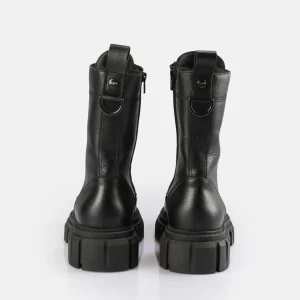 Women BUFFALO Ankle Boots^Scape Laceup Hi Warm Ankle Boot
