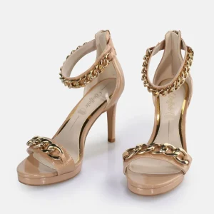 Women BUFFALO Occasion Shoes^Serena Chain Heeled Sandal Vegan
