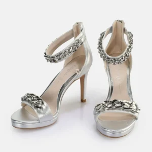 Women BUFFALO Occasion Shoes^Serena Chain Heeled Sandal Vegan