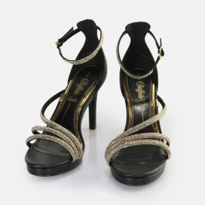 Women BUFFALO Occasion Shoes^Serena Shine Heeled Sandal Vegan