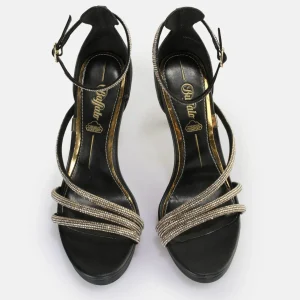 Women BUFFALO Occasion Shoes^Serena Shine Heeled Sandal Vegan