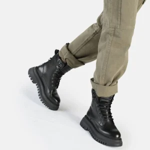 Women BUFFALO Ankle Boots^Shade Laceup Hi Warm Ankle Boot