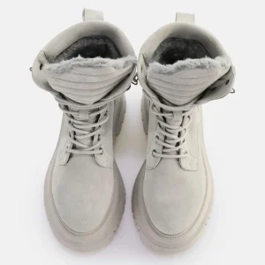Women BUFFALO Ankle Boots^Shade Laceup Hi Warm Ankle Boot