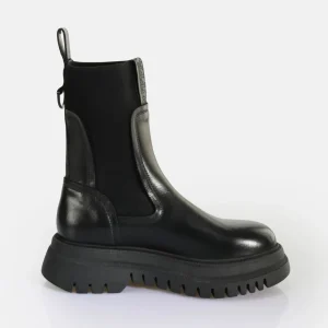 Women BUFFALO Ankle Boots^Shade Sock Chealsea Ankle Boot
