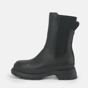 Women BUFFALO Ankle Boots^Shari Bootie Flat Vegan