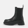 Women BUFFALO Ankle Boots^Simona Bootie Flat Vegan