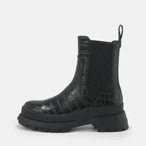 Women BUFFALO Ankle Boots^Simona Bootie Flat Vegan