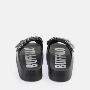 Women BUFFALO Vegan Shoes^Sky Diamond Platform Slide Vegan