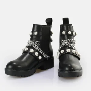 Women BUFFALO Ankle Boots^Wave Pearl Chelsea Boot Vegan