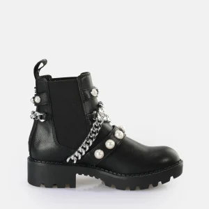 Women BUFFALO Ankle Boots^Wave Pearl Chelsea Boot Vegan